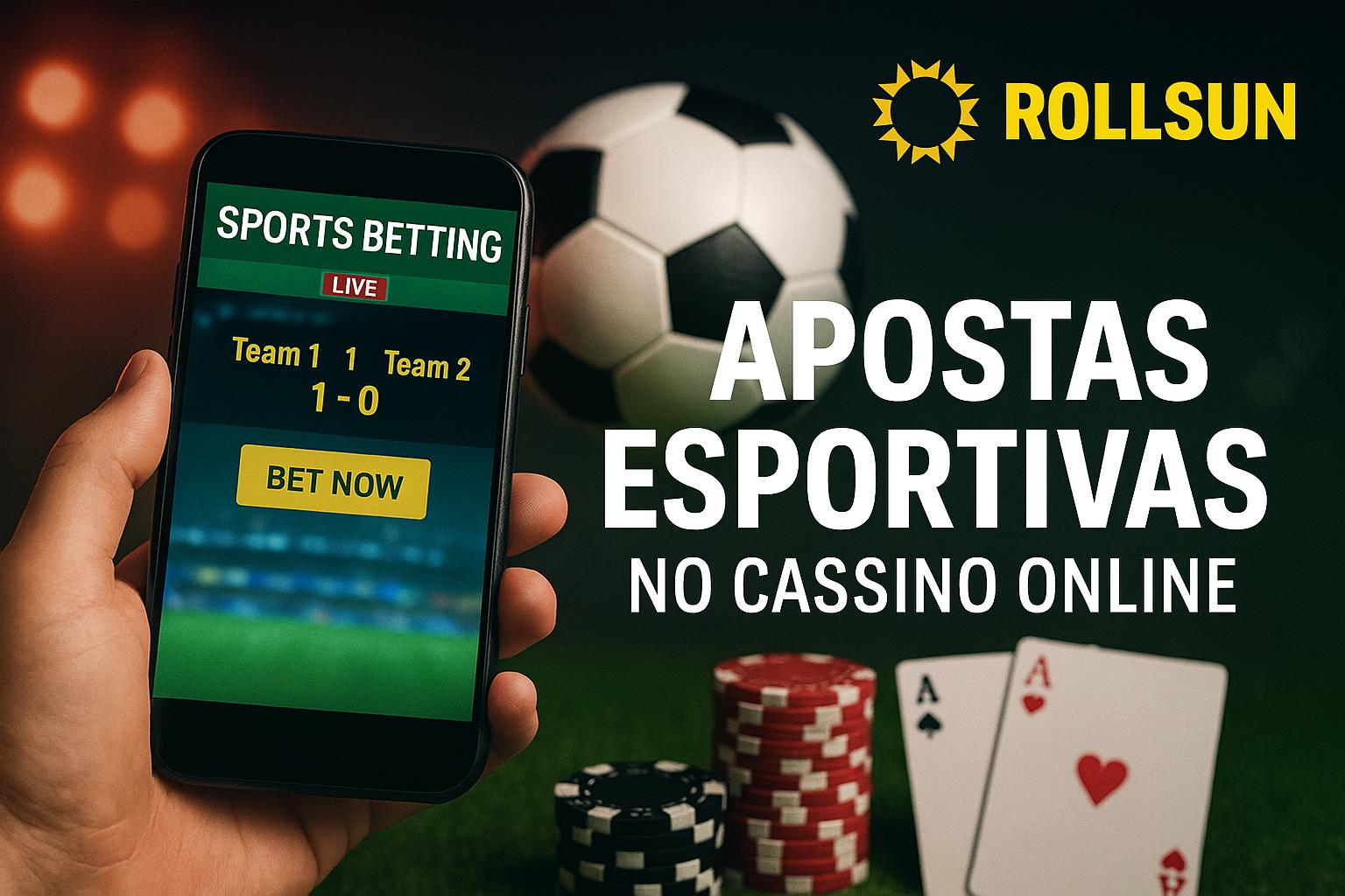 Aposte em apostas esportivas no cassino online ROLLSUN