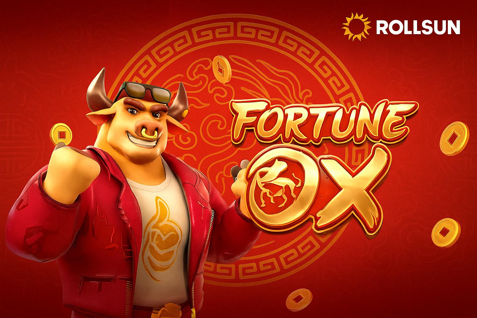 Fortune Ox no ROLLSUN - Aposte Agora e Reivindique Seus Ganhos