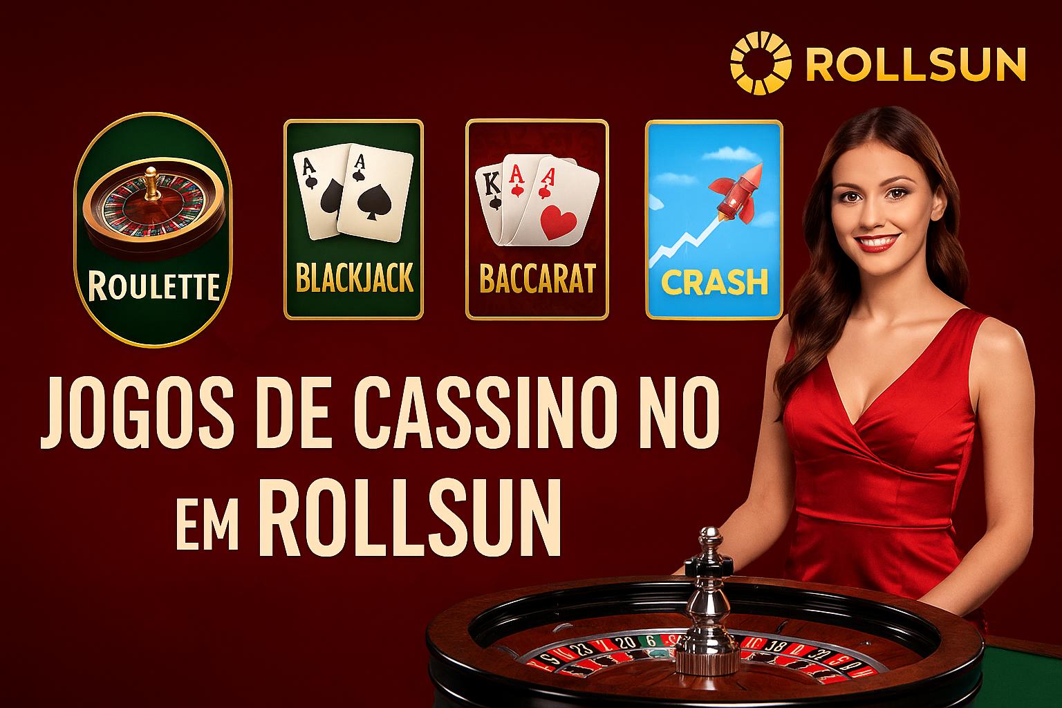 Jogos de cassino online ROLLSUN  